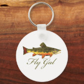 Vliegvrouwen Sleutelhanger (Voorkant)