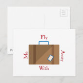 Vliegweg Briefkaart (Voorkant / Achterkant)