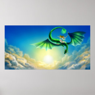 Vliegweg Poster