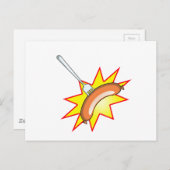 Vliegworst - voedselstrijd briefkaart (Voorkant / Achterkant)