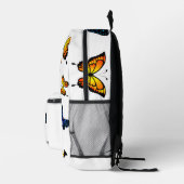 Vliegzak Bedrukte Rugzak (Rechts)