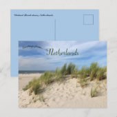 Vlieland Beach Dunes Netherlands Briefkaart (Voorkant / Achterkant)