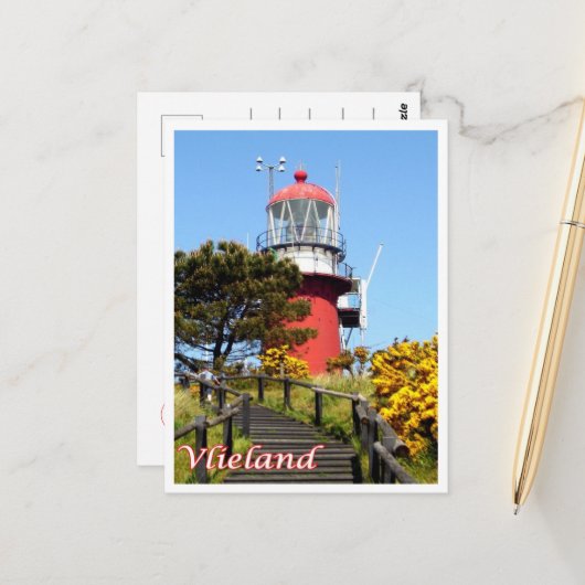 Vlieland - Frisian Islands - Nederland - Briefkaart (Voorkant / Achterkant in situ)