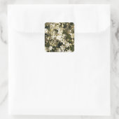 Vlierbessenbloemen (Sambucus nigra) Vierkante Sticker (Tas)