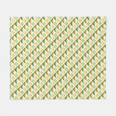 Vliesdeken met Aangepaste Kleur Moderne Driehoek Fleece Deken (Voorkant (Horizontaal))