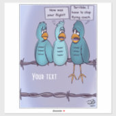 Vlikkerlak Extra grote, aangepaste Stickers (Vel)