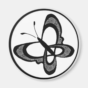 vlinder 3 magneet