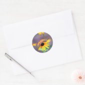 vlinder 3 ronde sticker (Envelop)