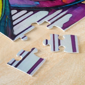 Vlinder 600 stuk vierkante puzzel (Zijkant)