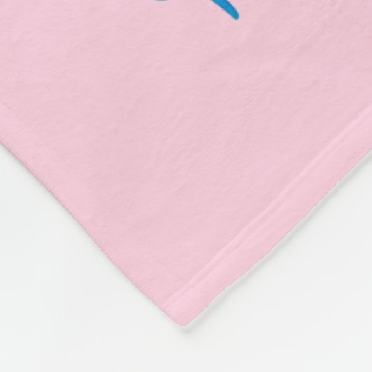  VLINDER 60E VERJAARDAG FLEECE DEKEN (Hoek)