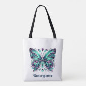 Vlinder 7 Tote Bag (Achterkant)