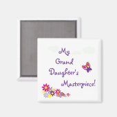 Vlinder Aangepaste Magneet MM14N (Voorkant / Achterkant)