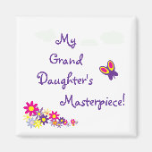 Vlinder Aangepaste Magneet MM14N (Voorkant)