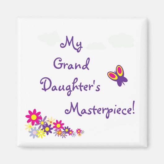 Vlinder Aangepaste Magneet MM14N (Voorkant)