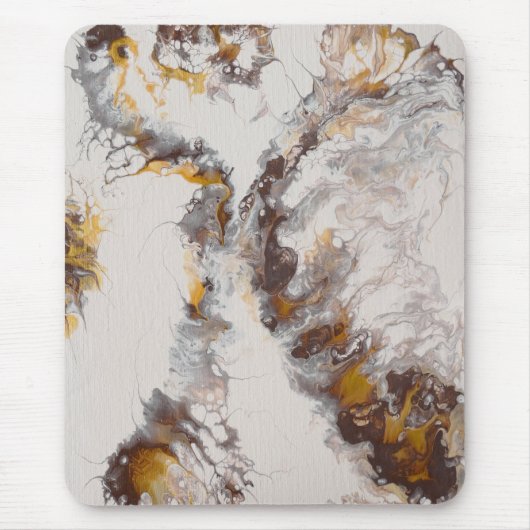 Vlinder - abstract acryl muismat (Voorkant)