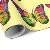 VLINDER ABSTRACT CADEAUPAPIER (Rol Hoek)