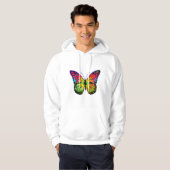 VLINDER ABSTRACT HOODIE (Voorkant volledig)
