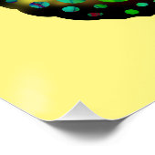 VLINDER ABSTRACT PERFECT POSTER (Hoek)