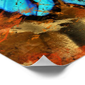 Vlinder Abstract Poster (Hoek)