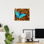 Vlinder Abstract Poster (Thuiskantoor)