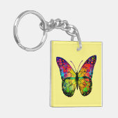 VLINDER ABSTRACT SLEUTELHANGER (Voorkant Links)