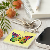 VLINDER ABSTRACT SLEUTELHANGER (Voorkant Rechts)