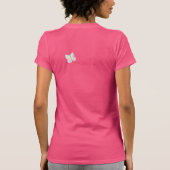  Vlinder Abstracte Kunst aan Draag T-shirt (Achterkant)