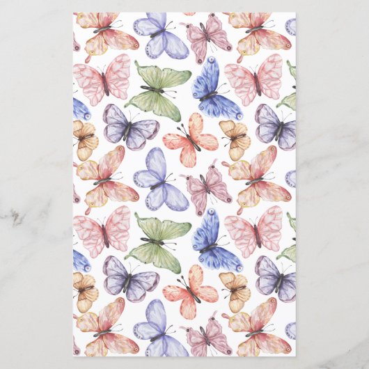 Vlinder advies Kaarten (Achterkant)