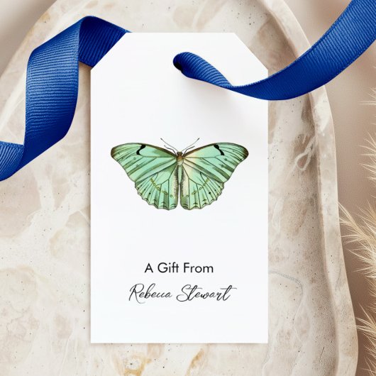 Vlinder Als Geschenk Van Persoonlijke Aard Voor El Cadeaulabel
