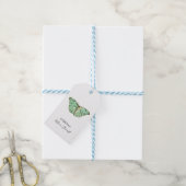 Vlinder Als Geschenk Van Persoonlijke Aard Voor El Cadeaulabel (Met Touw)