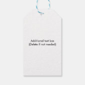Vlinder Als Geschenk Van Persoonlijke Aard Voor El Cadeaulabel (Achterkant)