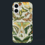 Vlinder  Antiek Vlinders Art iPhone 16 Hoesje<br><div class="desc">Vlinders - Dit afbeelding shows een reeks van vlinders,  alle verschillende soorten. Het vlinderpatroon is gemaakt voor een Franse encyclopedie in de late jaren 1800.</div>