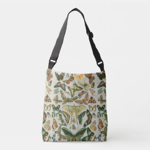 Vlinder  Antiek Vlinders Art Crossbody Tas