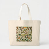 Vlinder Antiek Vlinders Art Grote Tote Bag (Voorkant)