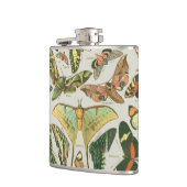 Vlinder  Antiek Vlinders Art Heupfles (Links)