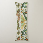 Vlinder  Antiek Vlinders Art Lichaamskussen (Voorkant Verticaal)