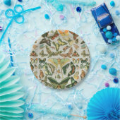 Vlinder  Antiek Vlinders Art Papieren Bordje (Feest)