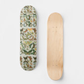 Vlinder  Antiek Vlinders Art Persoonlijk Skateboard (Voorkant)