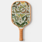 Vlinder Antiek Vlinders Art Pickleball Paddle (Voorkant)