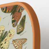 Vlinder Antiek Vlinders Art Pickleball Paddle (Links Detail)