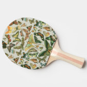 Vlinder Antiek Vlinders Art Tafeltennisbatje (Zijkant)