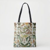 Vlinder  Antiek Vlinders Art Tote Bag (Voorkant)