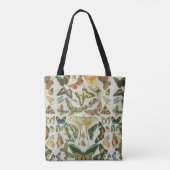 Vlinder  Antiek Vlinders Art Tote Bag (Achterkant)