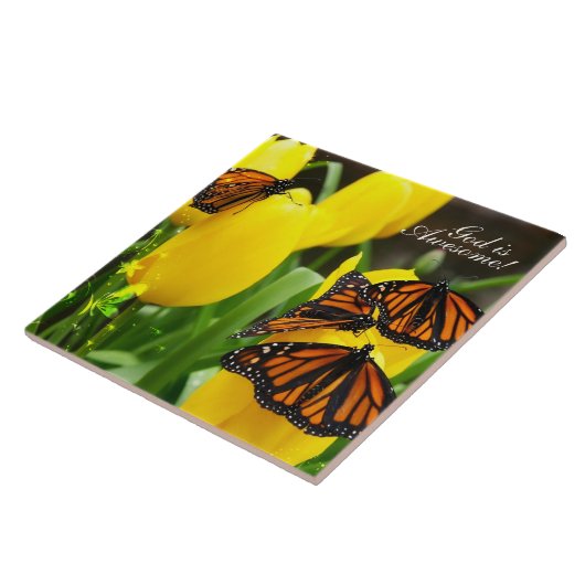 Vlinder Art 22 Tegels Tegeltje (Zijkant)