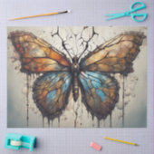 Vlinder Art Decoupage Papier | Abstracte Vlinder (Craft)