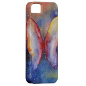 Vlinder Art iPhone SE + iPhone Case (Back/Rechts)