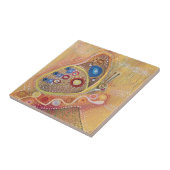 Vlinder Art Schilderen Keramische Foto Tegel Tegeltje (Zijkant)