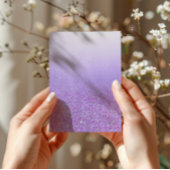 Vlinder Baby shower Boho Paarse Bloemen Meisje Kaart