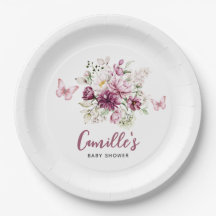 Vlinder Baby shower Floral