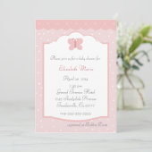 Vlinder Baby Shower Kaart (Staand voorkant)
